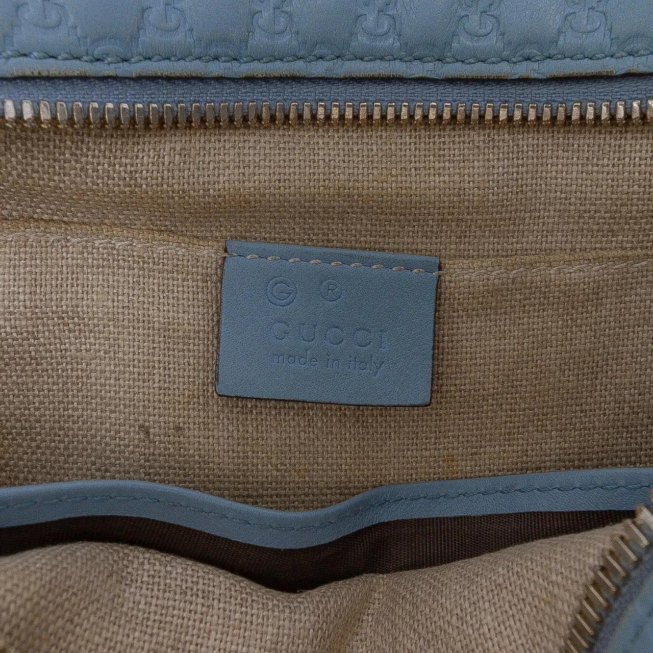 Thumbnail - Gucci Hobo Bags - Mini Microguccissima Bree Crossbody - Gr. unisize - in Blau - für Damen