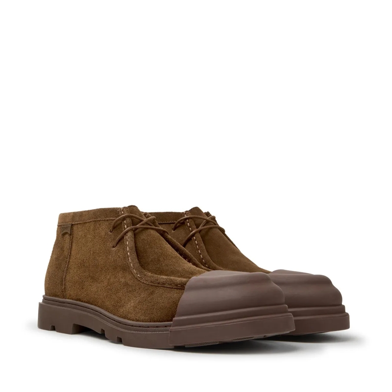 Camper Schnürstiefel - Ortholite® Innersohle für Polsterung und Atmungs mittel-braun(Image 2)