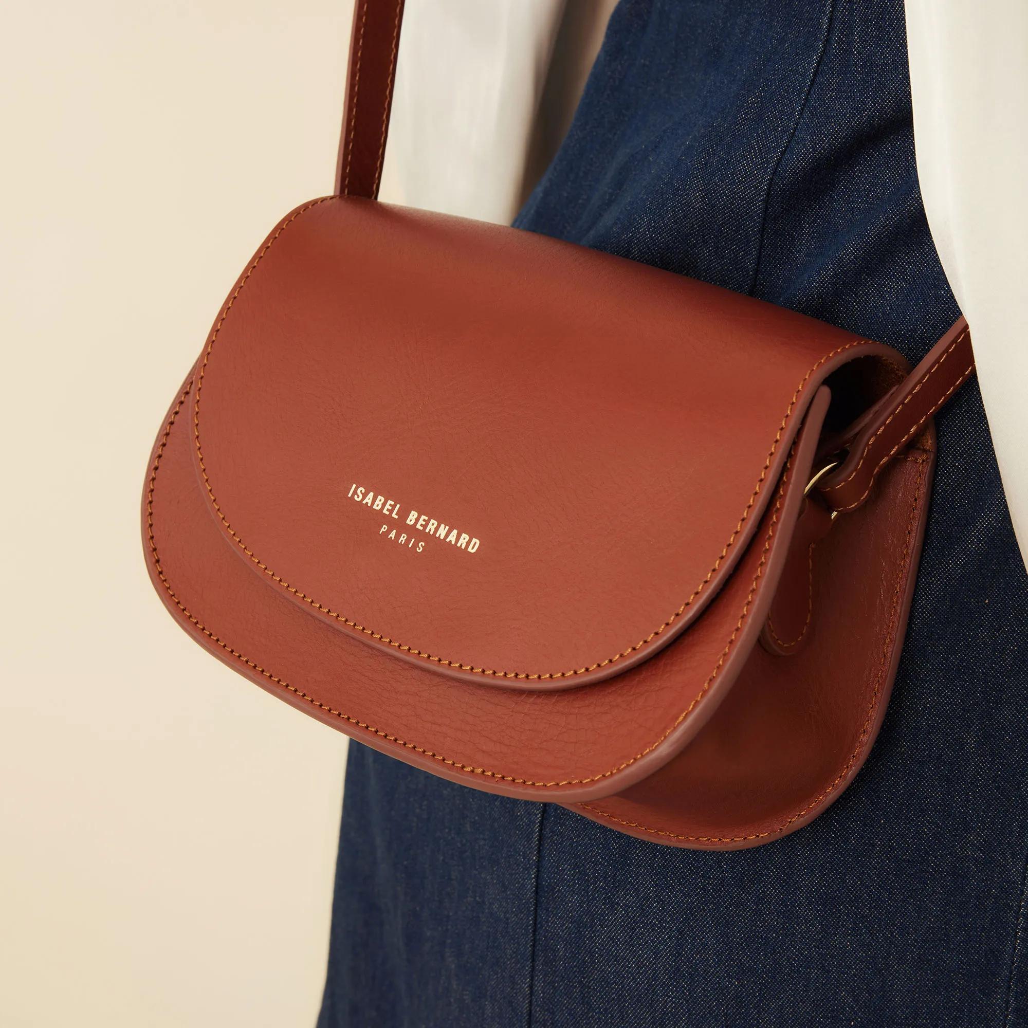 Isabel Bernard Crossbody bags Montmartre Manon Umhängetasche in cognac