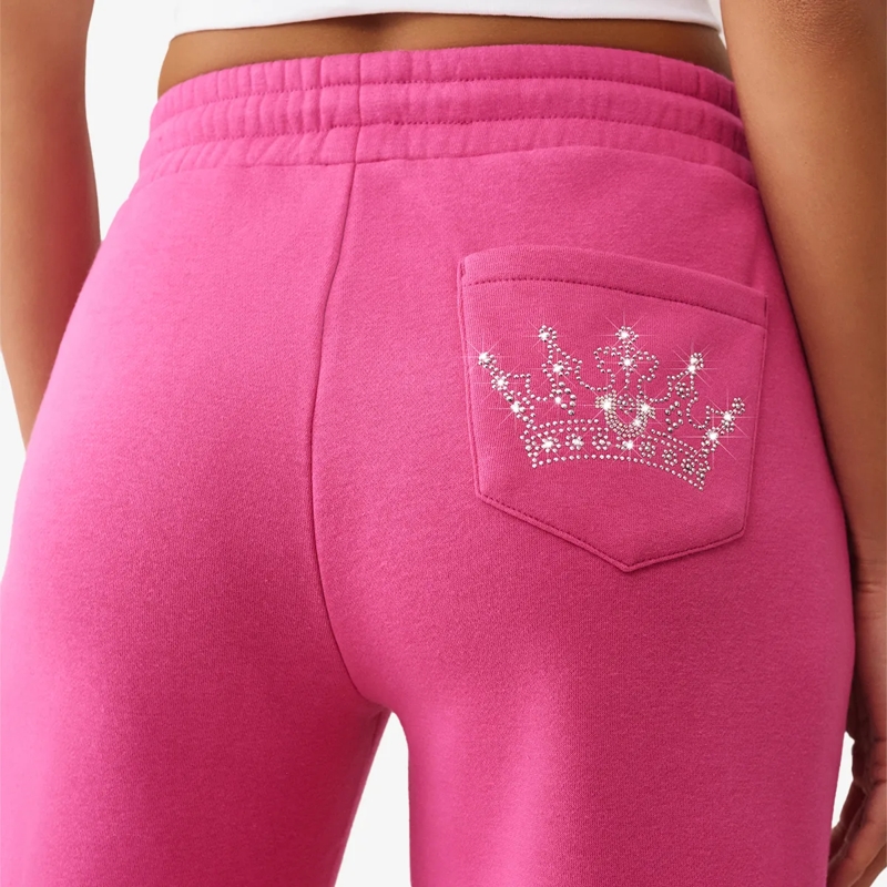True Religion Jogginghose Jogginghose CRYSTAL Boyfriend pink(Image 5)