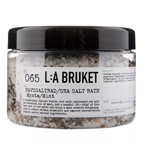 L:A BRUKET 065 Sea Salt Bath Mint Badesalz