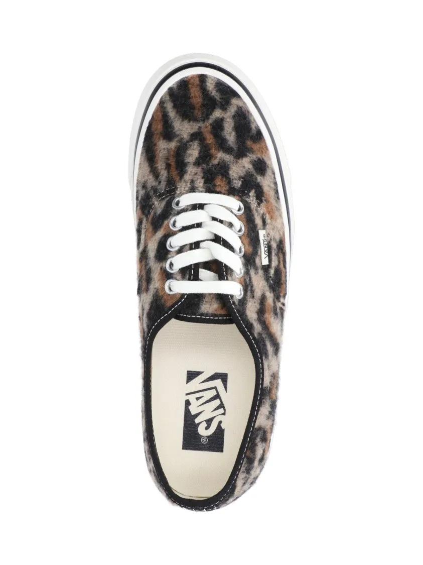 Thumbnail - VANS Low-Top Sneaker - Leopard Print Low-Top Sneakers With Contrast Detai - Gr. 8_5 - in Braun - für Damen