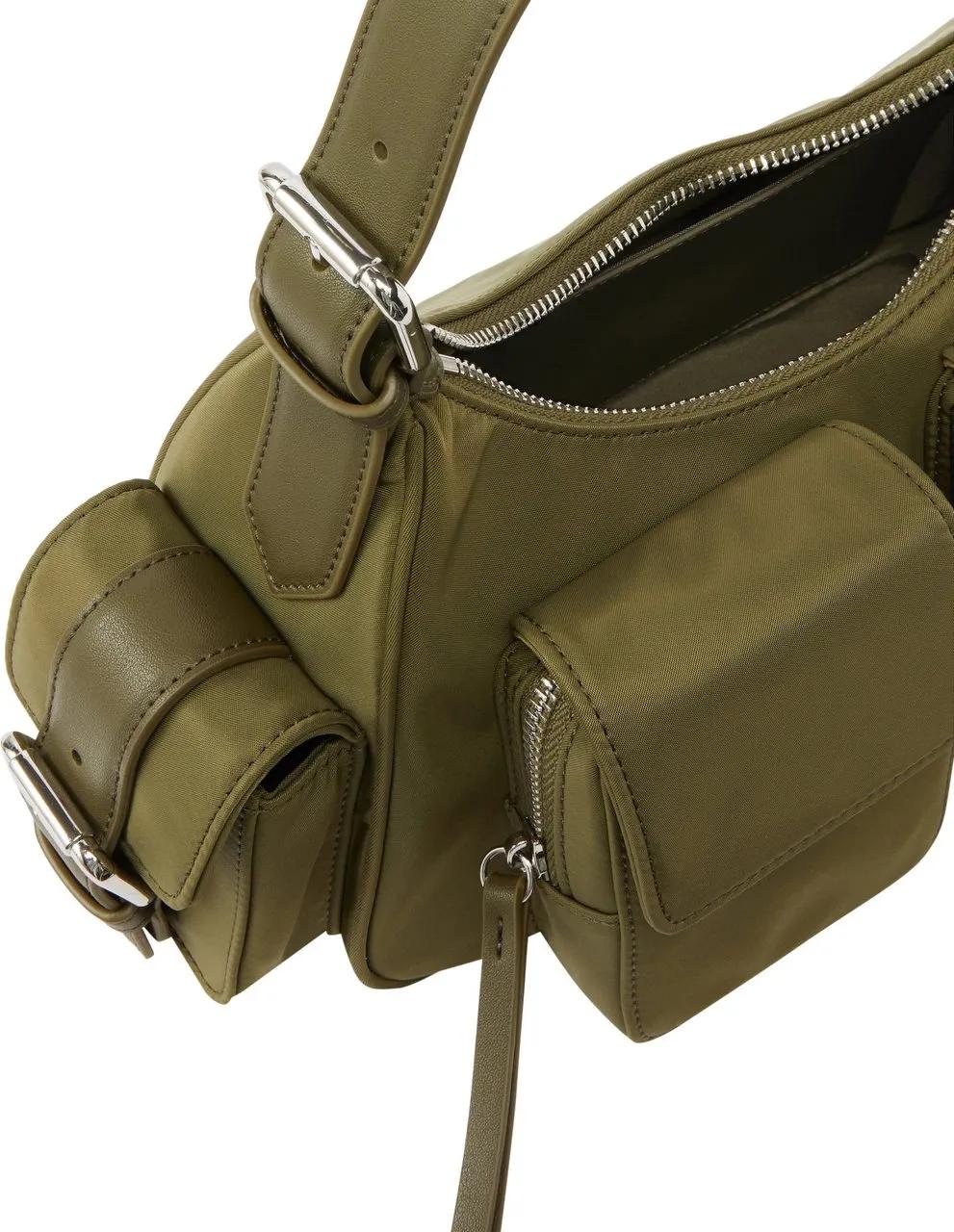 Pinko Groene Cargo Tas met Nuttige Zakken Green Dames