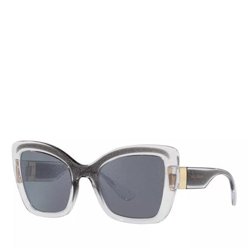 Dolce&Gabbana Sunglasses 0DG6170 Transparent/Grey Glitter Occhiali da sole