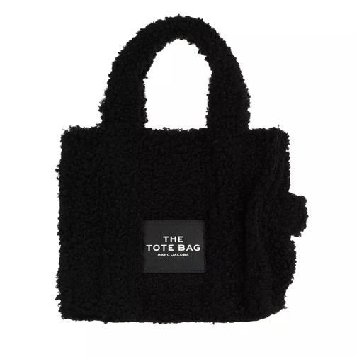 Marc Jacobs Mini Traveler Teddy Tote Bag Black Fourre-tout