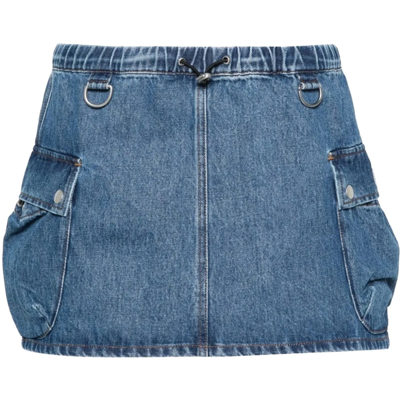Coperni Minirock Skirts Washed Blue blau