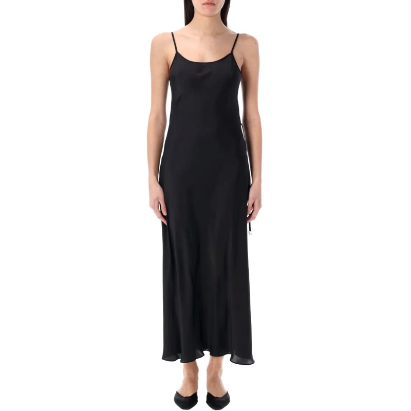 Low Classic Midi-jurk 2-Way Slip Dress Black