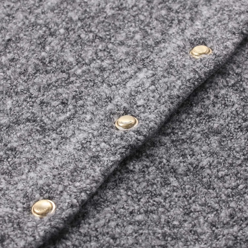 windsor. Strickjacke Strickjacke aus Woll-Mix grau(Image 3)