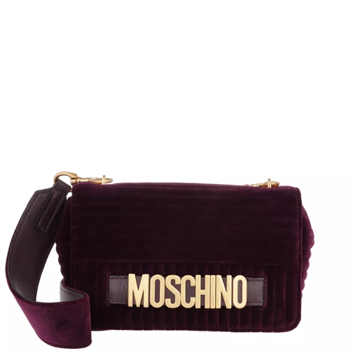 Moschino Logo Crossbody Black/Gold Crossbody Bag