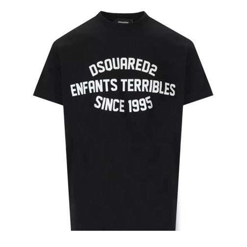 Dsquared2  Cool Fit Enfant Terribles Black T-Shirt Black