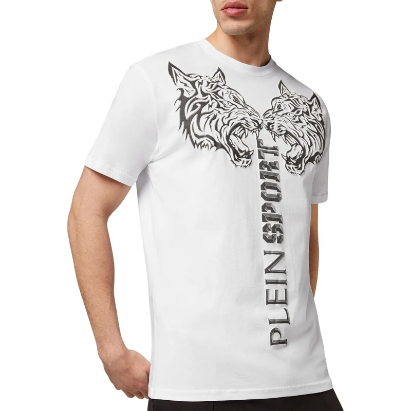 Plein Sport T-Shirt T-Shirt Tiger weiss(Image 5)
