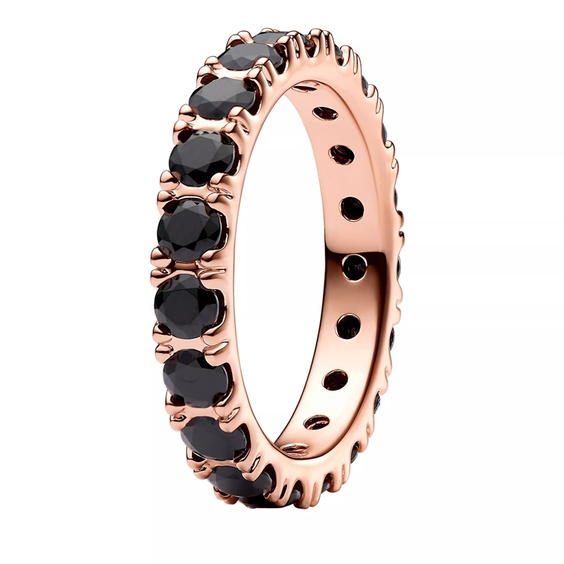 Pandora Ring 14k Rose gold-plated unique metal blend  Man-made  Gold