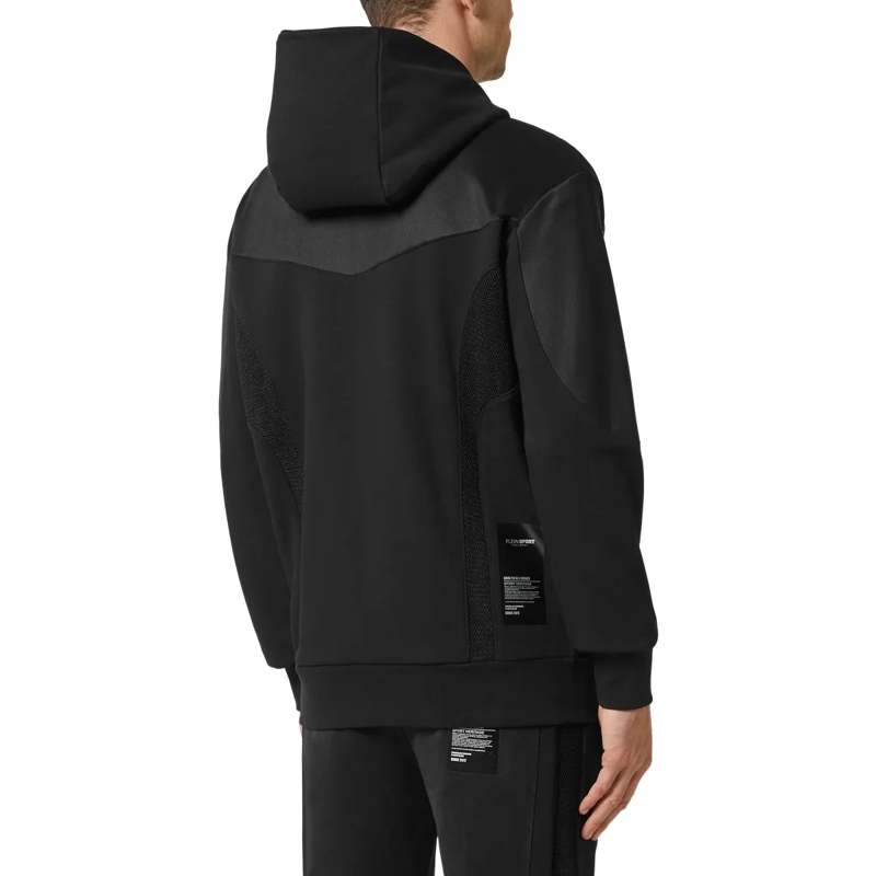 Plein Sport Top Hoodie Statement schwarz(Image 2)
