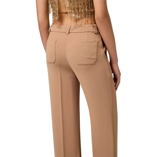 Elisabetta Franchi ELISABETTA FRANCHI CAMEL PALAZZO HOSE beige 