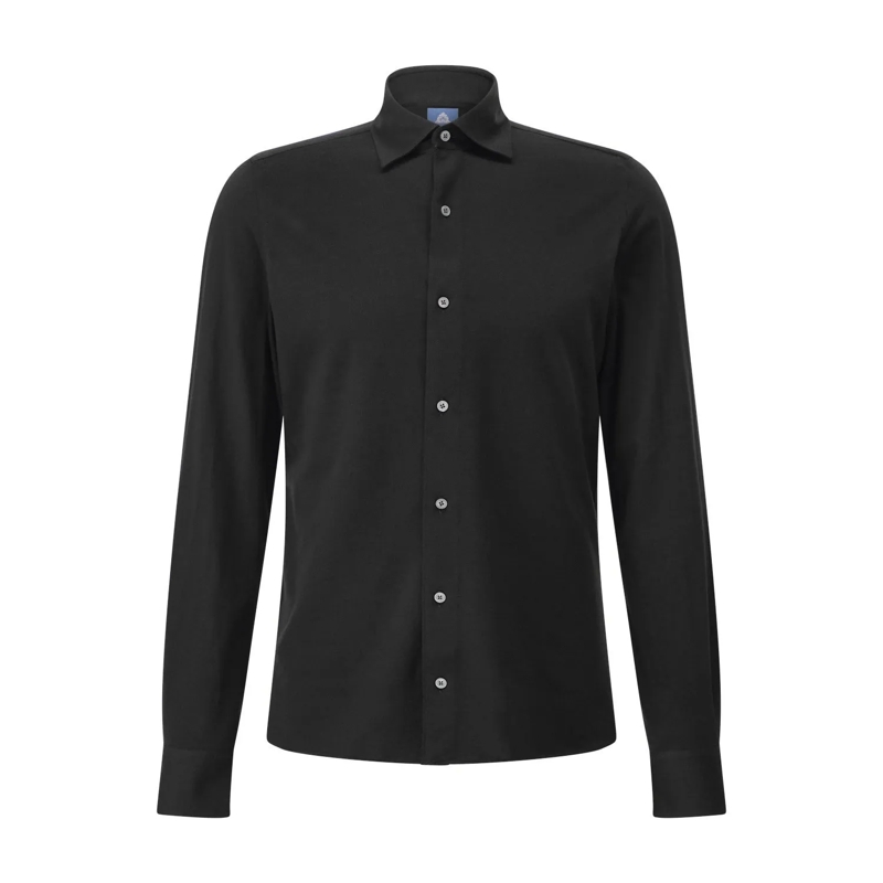 Finamore Hemd Hemd Luigi Toronto Schwarz