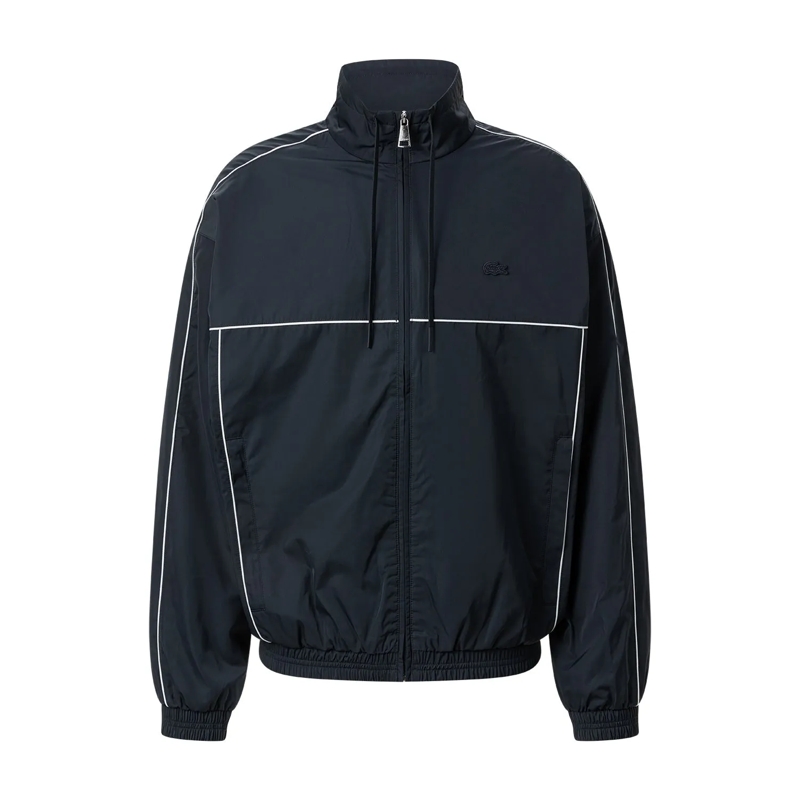 Lacoste Blouson Jacke mit Logo grau