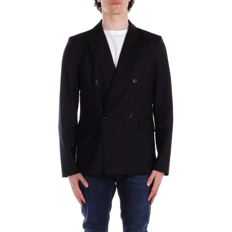 John Richmond  Jackets Black schwarz