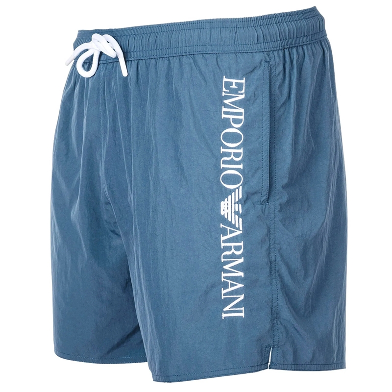 Emporio Armani  Embroidery Logo 1er Pack blau(Image 2)