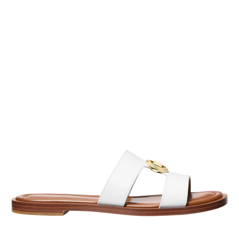 MICHAEL Michael Kors Sandalen Erin Flat Sandal Optic White
