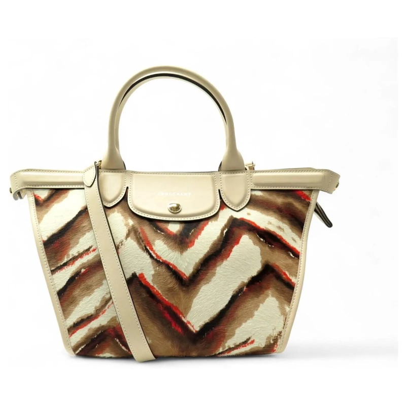 Longchamp Crossbody Bag NEUE LONGCHAMP HERITAGE LIMITIERTE AUFLAGE POULAIN beige