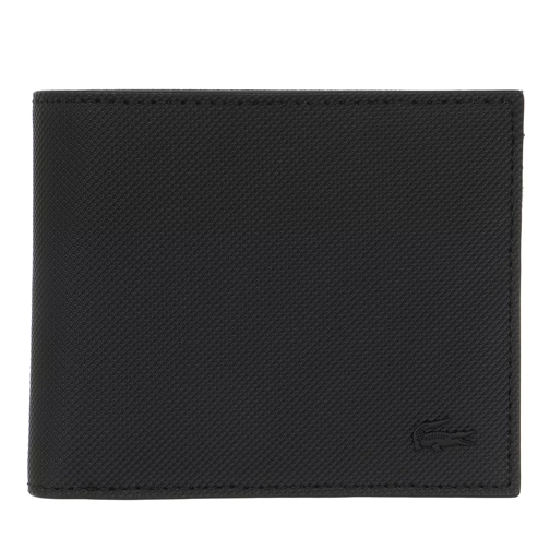 Lacoste S Classic Noir Bi-Fold Portemonnaie