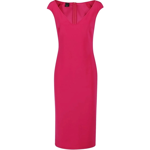 Pinko Midi-Kleider Dresses Fuchsia Pink rose