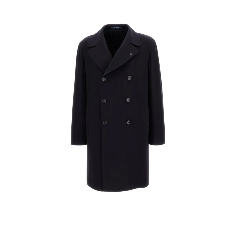 Tagliatore Bontjassen Bruce Long Unlined Coat Blue