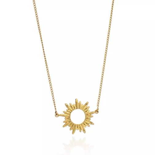 Rachel Jackson London Sunrays Necklace Small Gold Mittellange Halskette