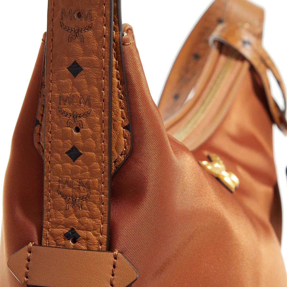 MCM Hobo bags Aren Fbr Hobo Sml Co in bruin