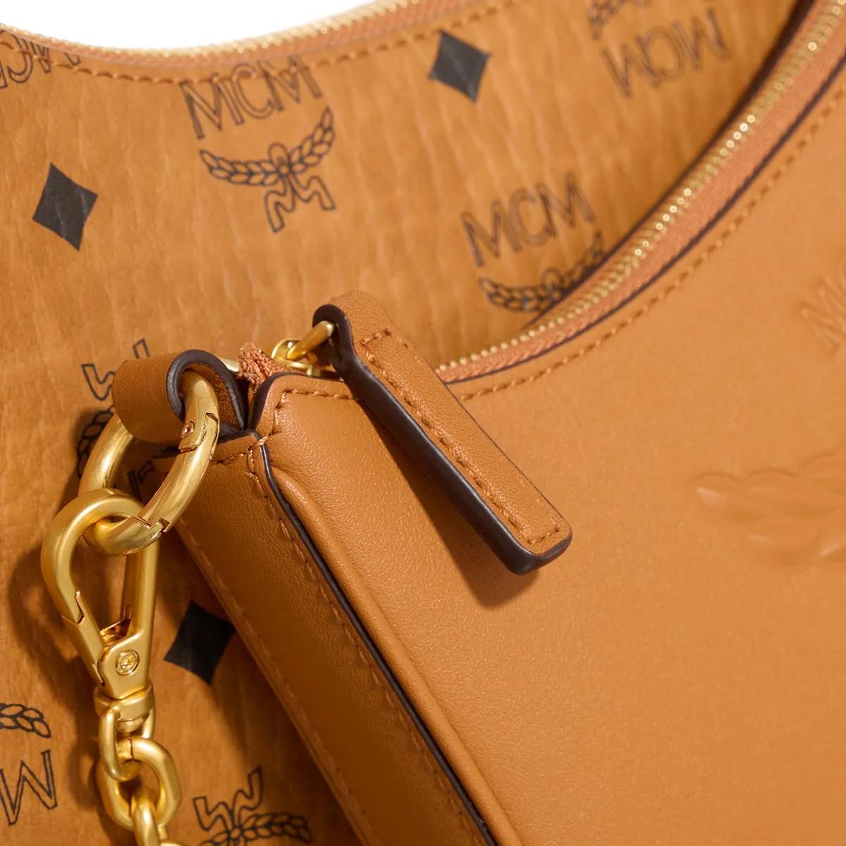 MCM Hobo bags Aren Vi Hobo Sml Co in bruin