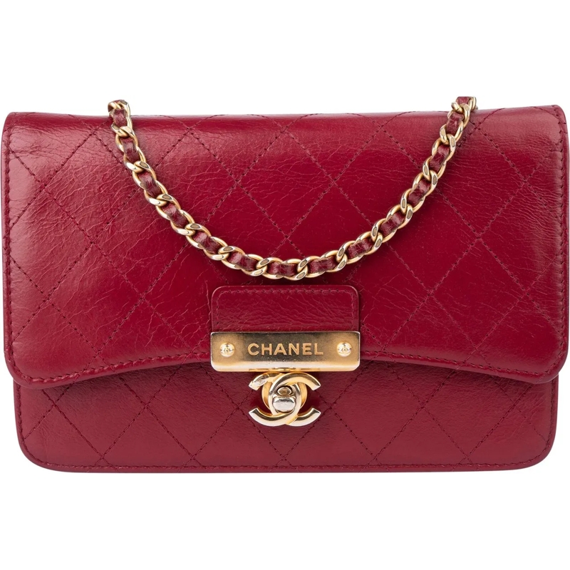Chanel Tote Chanel Quilted Goatskin Wallet On Chain Crossbody  rot