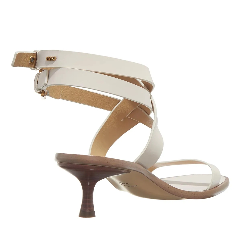 MICHAEL Michael Kors Sandaletten mit Absatz Irene Kitten Sandal Lt Cream(Image 4)