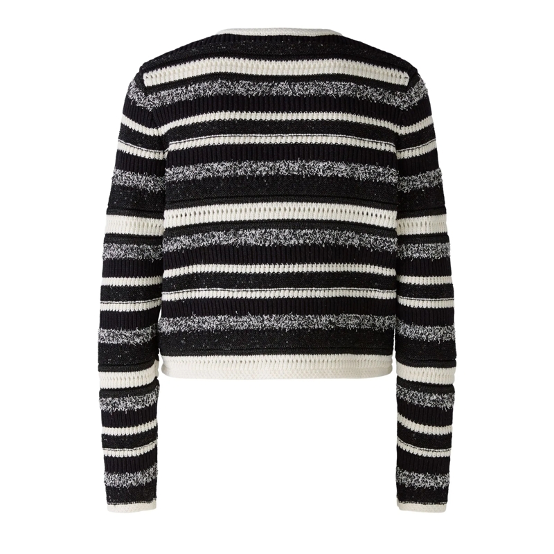 Oui Strickjacke Strickjacke weiss (Image 6)