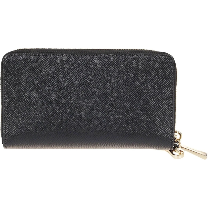 Michael Kors Large Flat Jet Set Wallet Black schwarz Geldborse