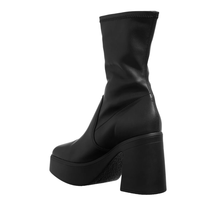 Steve madden black hot sale sock booties