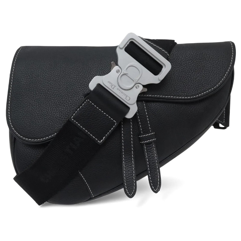 Christian Dior Satchel DIOR SADDLE HERREN HANDTASCHE 1ADPO093YK SCHWARZE  schwarz