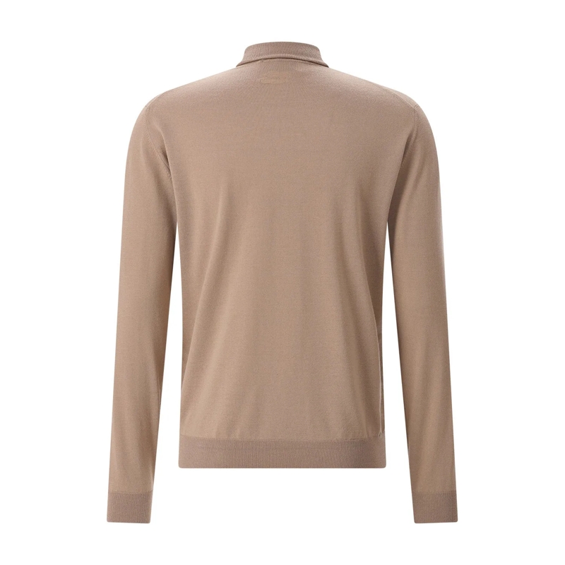 Lardini Rollkragenpullover Rollkragenpullover aus Schurwolle braun(Image 2)