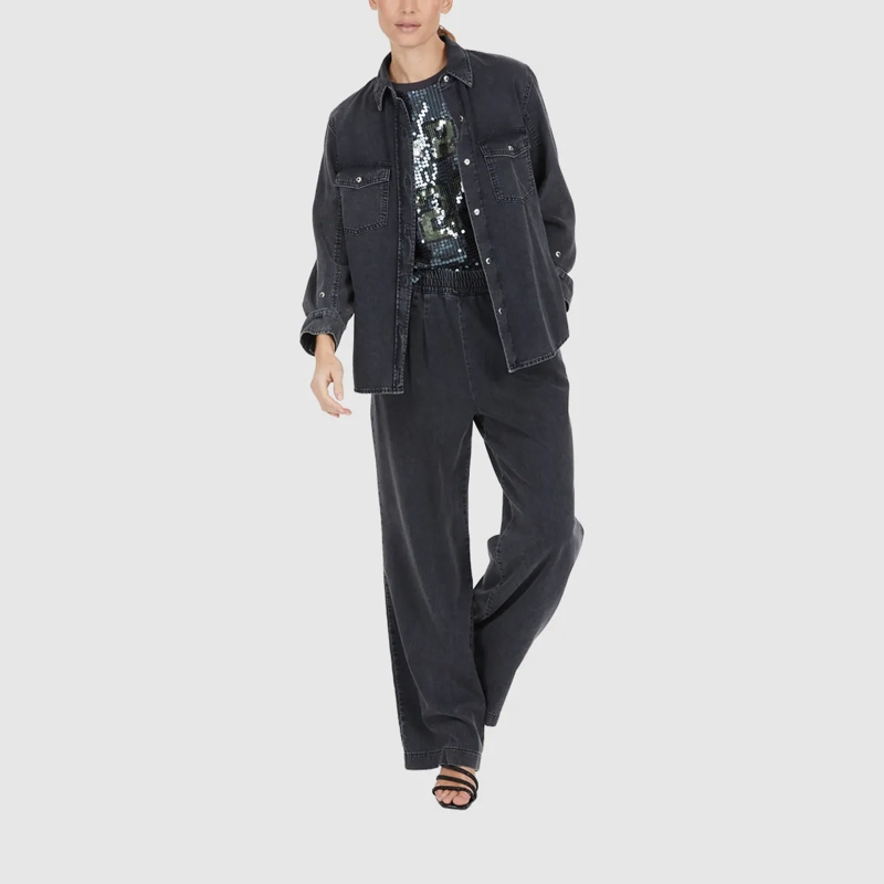 Marc Aurel Hose Pyjamahose schwarz(Image 2)