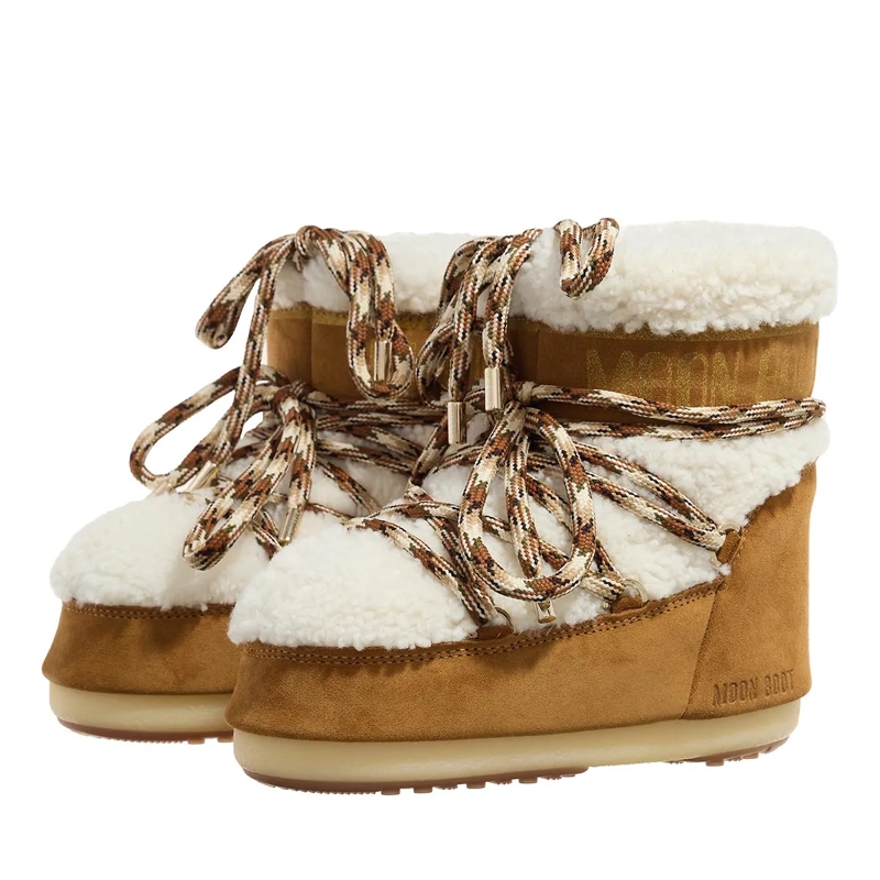 Moonboot Winterboots Mb Icon Low Shearling Whisky/Off White