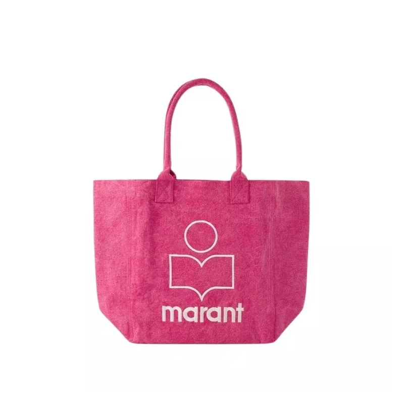Isabel Marant Shopper Yenky Shopper Bag - Cotton - Pink Pink