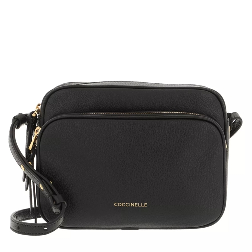 Coccinelle Handbag Grained Leather  Noir Crossbody Bag