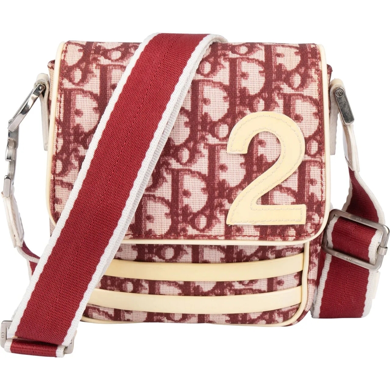 Christian Dior Tote Christian Dior Trotter Monogram No. 2 Crossbody Ba rot