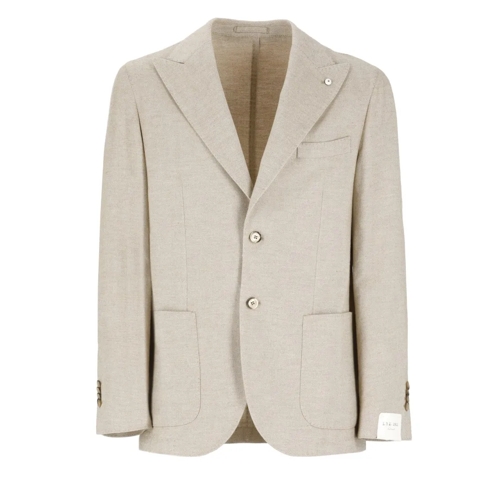 Lubiam Blazer Neutrals Cotton Jacket Neutrals