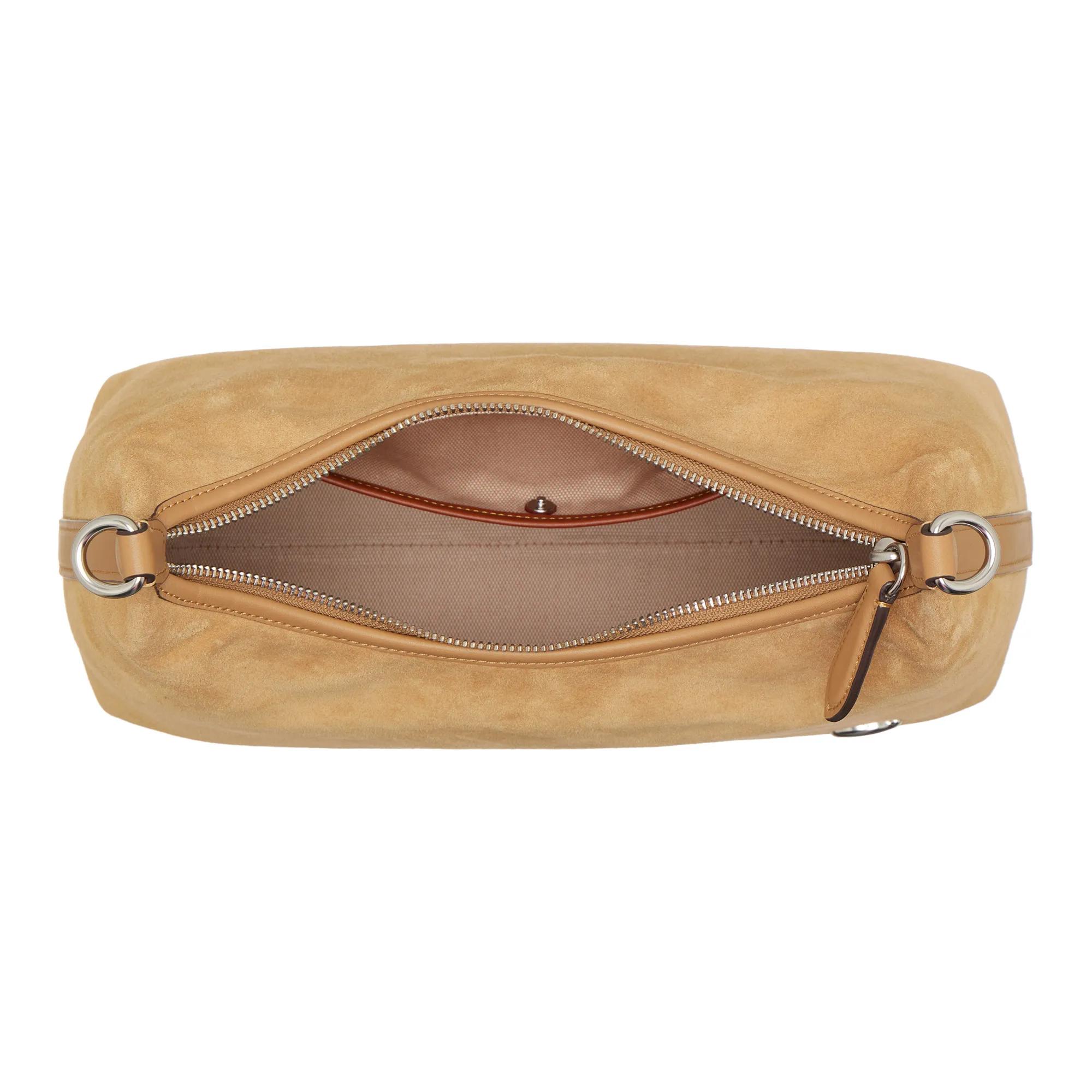 Coach Crossbody bags Mixed Leather Suede Juliet Shoulder Bag in beige