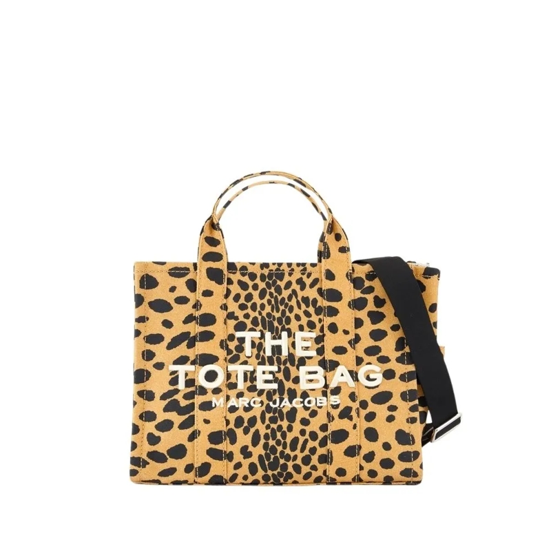 Marc Jacobs Fourre-tout The Medium Tote - Cotton - Cheetah Yellow