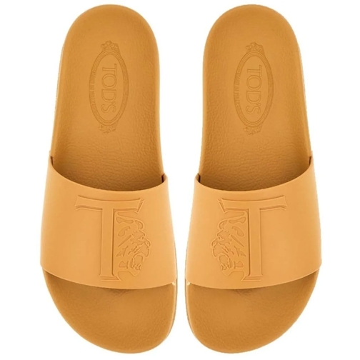 Tod's sneaker basse Monogram Logo Slides Sandals gelb (Image 8)