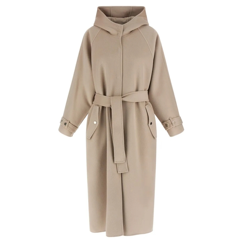 Pinko Trenchcoat 'Cartoccio' Coat Neutrals