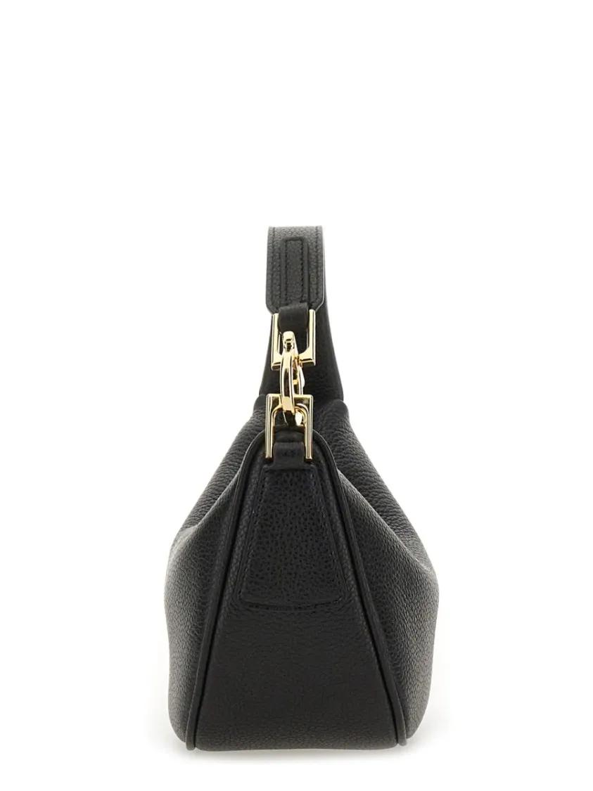 Salvatore Ferragamo Hobo bags North South" Mini Hobo Bag in zwart