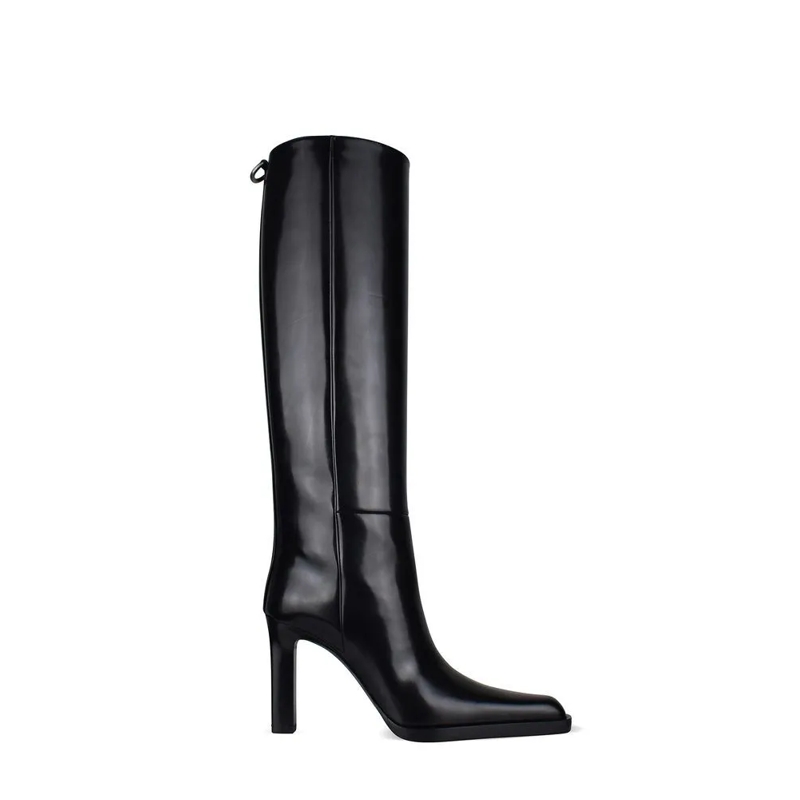 Saint Laurent Stiefel Nina Boots Black
