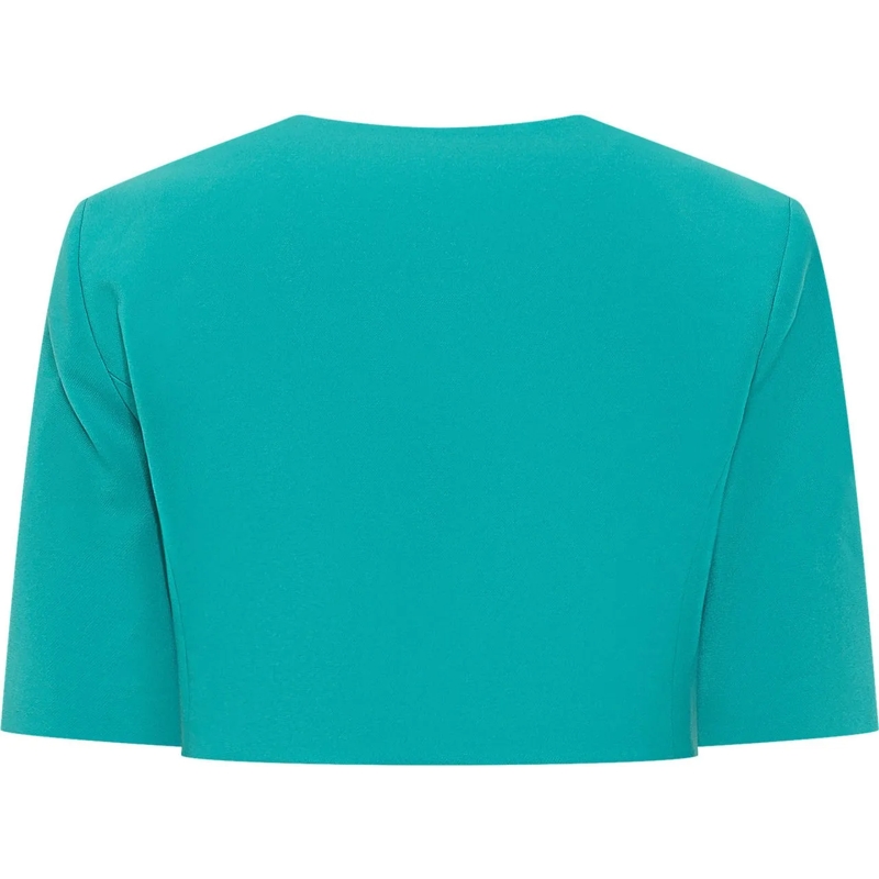 Pinko Blazer Spencer Platano Canvas grün(Image 2)